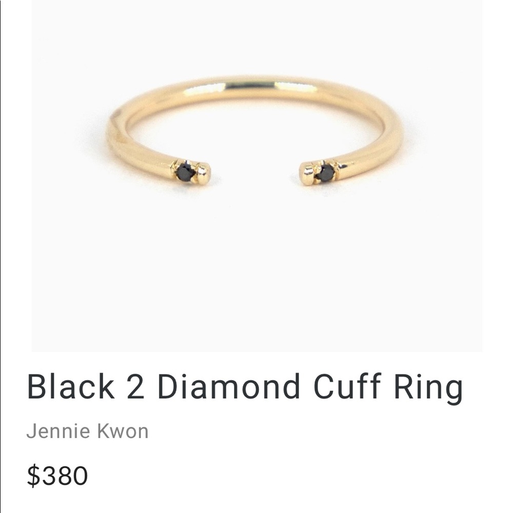 Dainty Gold Cuff Rings - Picture 3 of 4